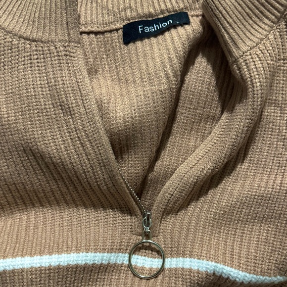 Striped Pullover Sweater Size L - Picture 2 of 2
